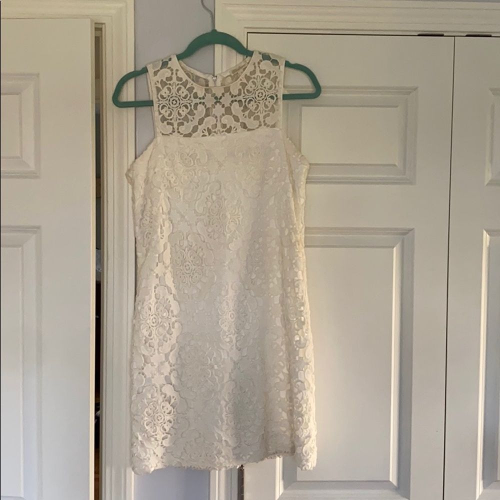 lace shoshanna dress